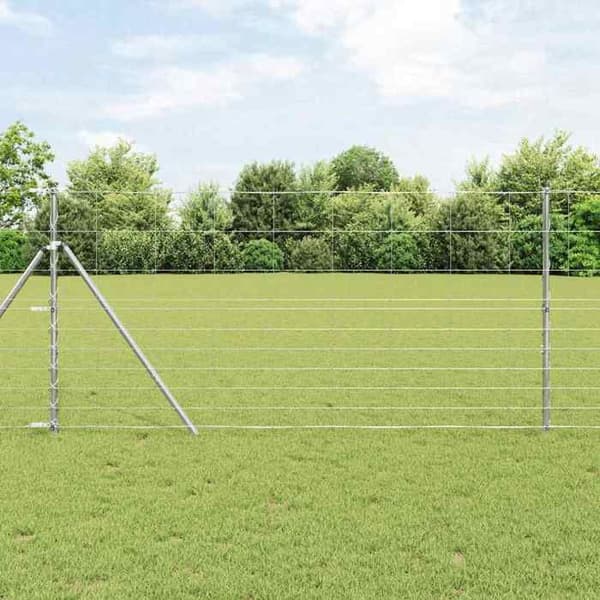 vidaXL Gräsgård Silver 42005810
