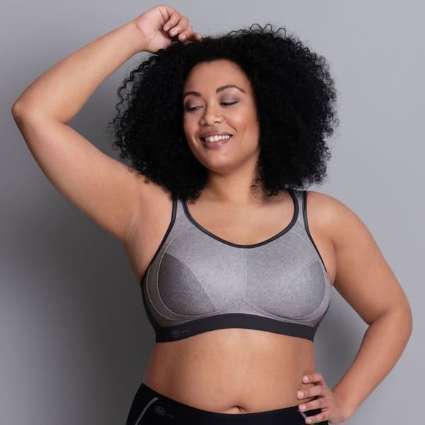 ANITA Active Extreme Control Heather Grey Sports BH Grå 110E