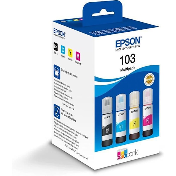 EPSON No. 103 bläckpatroner - 4-färgs multipack