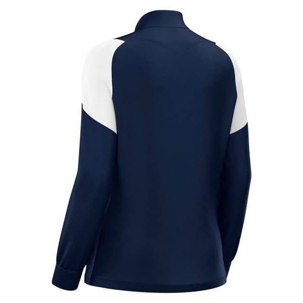 Dams zip-up träningsjacka Macron Valkyria marin/vit S