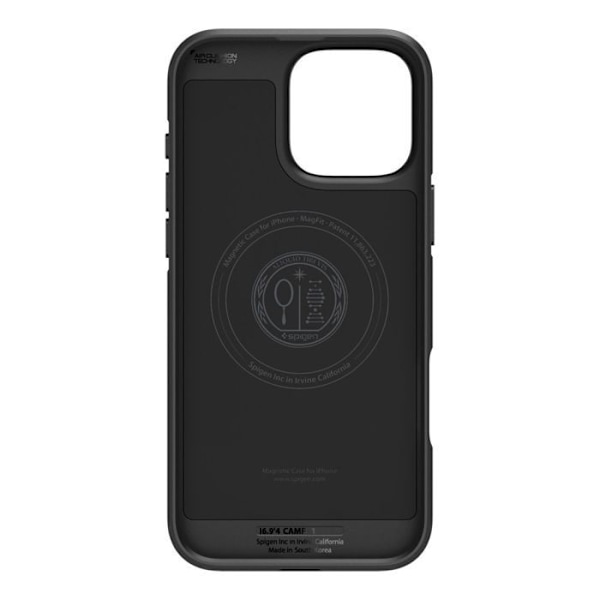 Spigen Core Armor MagMagSafe-fodral för iPhone 16 Pro (mattsvart) Matte svart