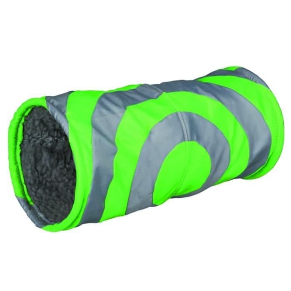 TRIXIE Mysig tunnel för smådjur ø 15 × 35 cm Grönt och grått