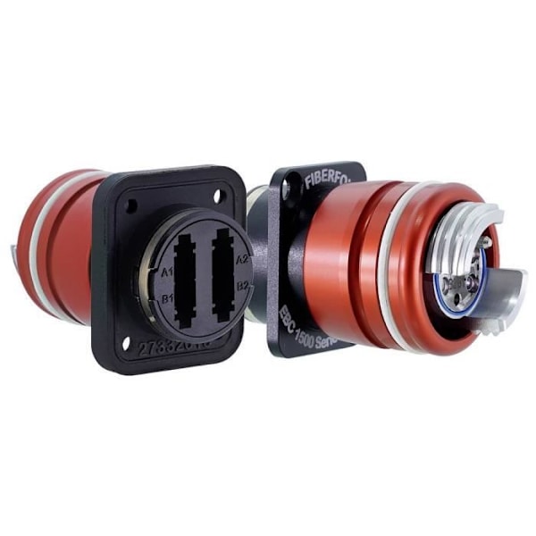 Neutrik NO2M4DW-FX fiberoptisk adapter - 2 kanaler - utökad Beam linsteknologi