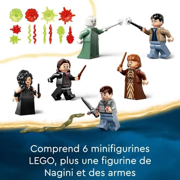 LEGO® Harry Potter 76415 Slaget vid Hogwarts slottleksak med Voldemort minifigur Flerfärgad