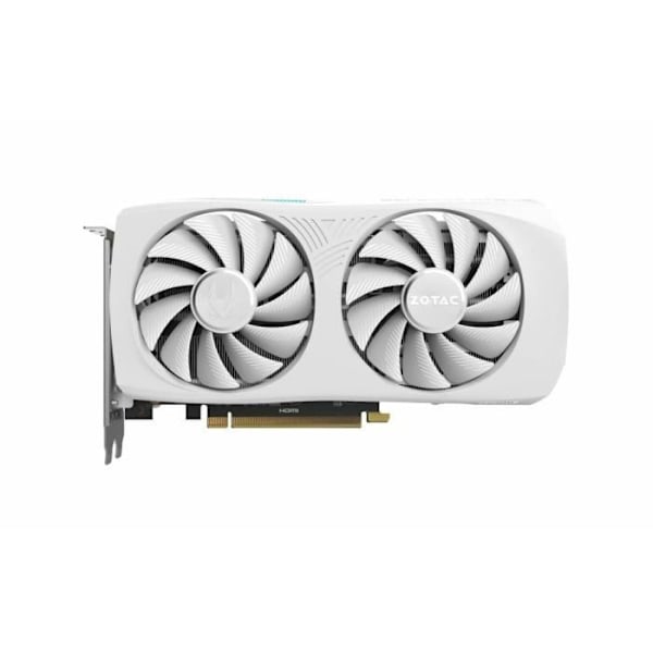 Nvidia GeForce RTX 4070 Super Twin Edge OC White 12GB grafikkort är en teknisk pärla som erbjuds av märket ZOTAC. Hemgift