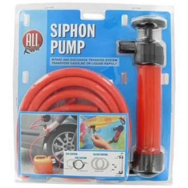 Siphonpump - Ej specificerad - Snabb överföring - Adaptorer ingår - Ballonguppblåsning - Vätskor och gaser