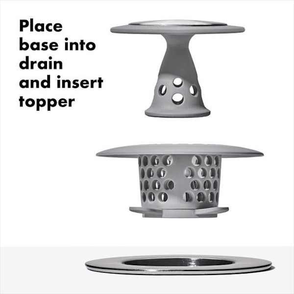 Oxo - 13341700 - Good Grips Hårskydd i Rostfritt Stål