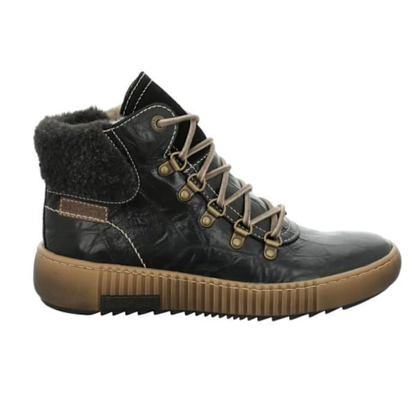 Bottines - JOSEF SEIBEL - Maren 17 - Nappa-läder - Snörning - Foder i plysch Svart 38