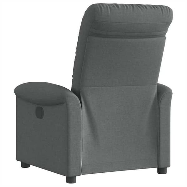 vidaXL Recliner Grått Tyg 4015617