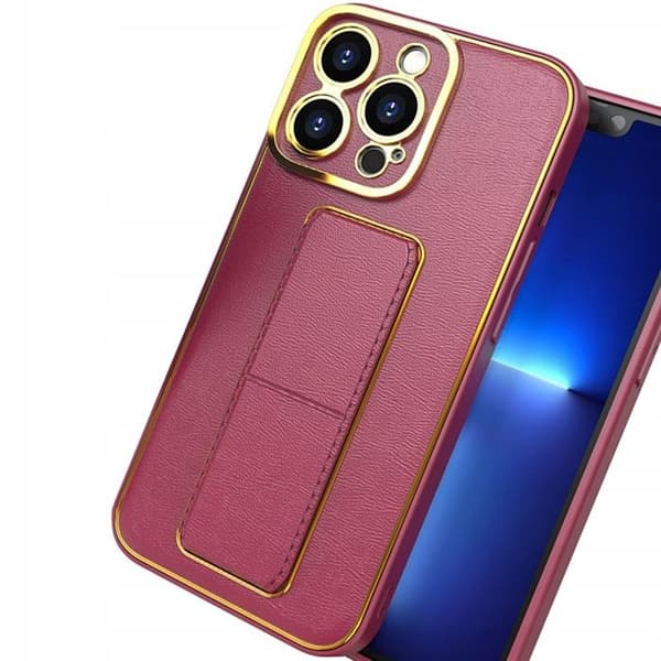 Coque Hurtel För Iphone 13 Pro Max Med Stöd Och Stötskydd Röd