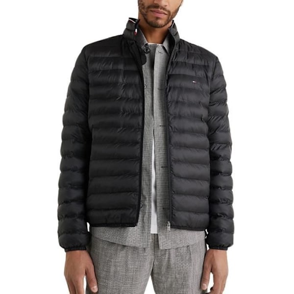 Microdoudoune - TOMMY HILFIGER - TH WARM - Hög krage - Svart - RPE 100% Svart S