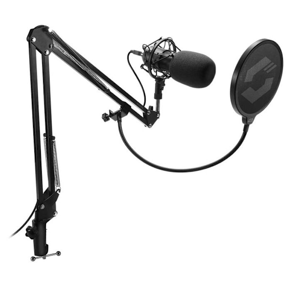 Streaming Kit - Speedlink - Volity Ready - Cardioid Mikrofon - Anti-Pop Filter - USB-A