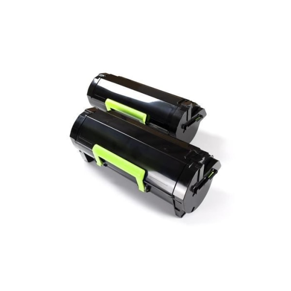 Green2Print Toner Tonersats 2 kassetter 2x 20000 sidor ersätter Lexmark 50F2U00 502U 50F2U0E 502UE 50F0UA0 500UA Toner för