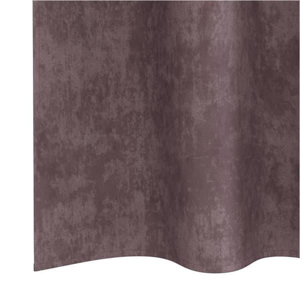 Sammet Gardiner - Brun - 2 st - 245x140 cm - Ögla - Dämpande brun