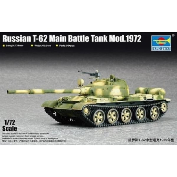 Modell Tank Russian T-62 Main Battle Tank Mod.1972 - TRUMPETARE