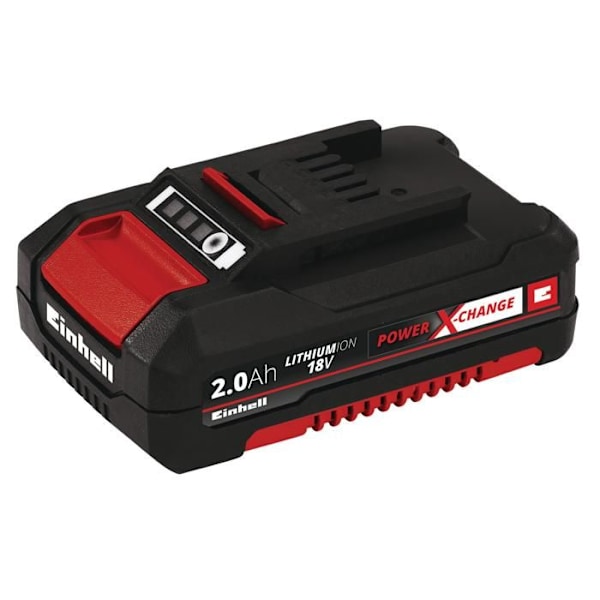 Einhell Batteri 2,0 Ah Power X-Change (18V, Li-Ion, Laddningsindikator)
