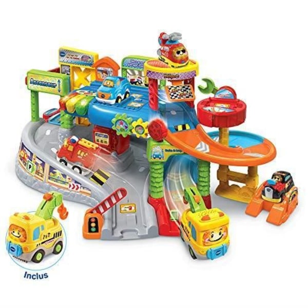 VTech - Premier Garage INTERACTIVE TUT BOLIDES Universe, , Flerfärgad - Version FR - 80-512775