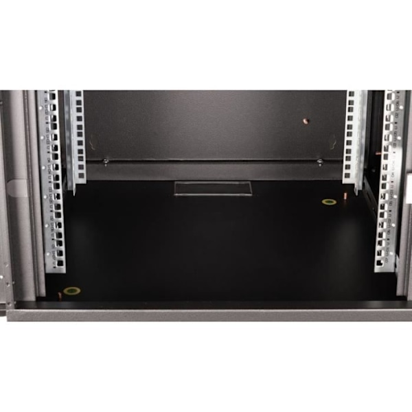 Nätverkskåp - EQUIP - Pro Mount RAL9005 - 600 x 600 mm - Svart - 7U Svart grå
