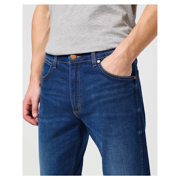 Jean - Wrangler - Greensboro - Blå - Stretch - Man på riktigt 33/30