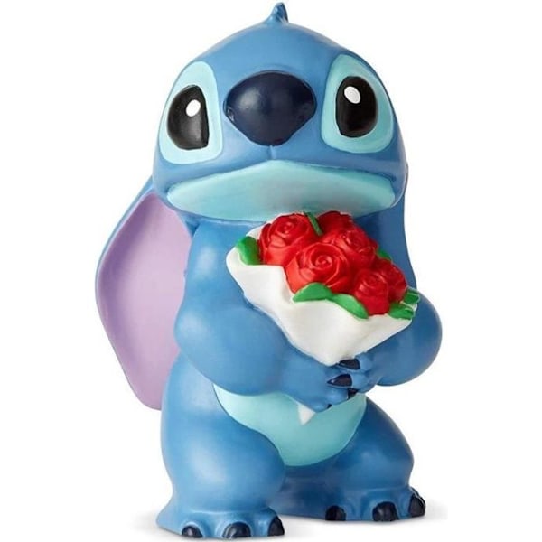 Figur - DISNEY SHOWCASE - STITCH BLOMMOR - Officiell licens Lilo och Stitch - Enesco