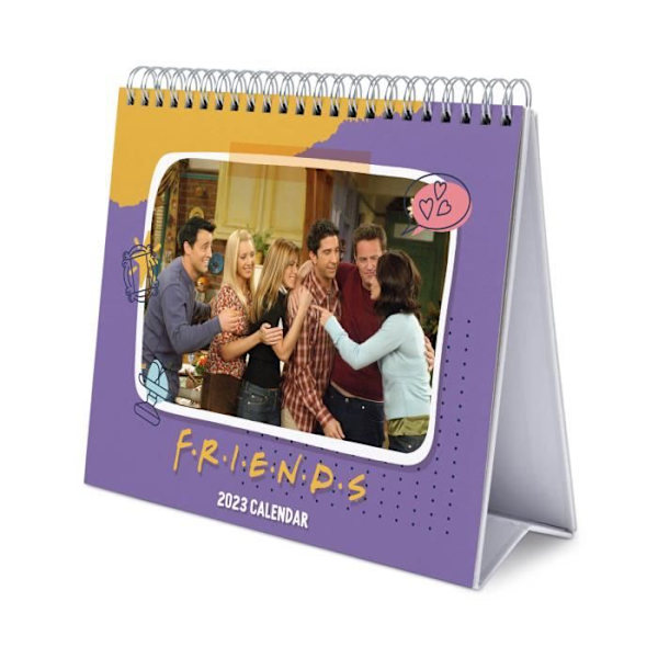 2023 Friends skrivbordskalender