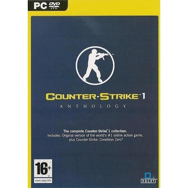 COUNTER STRIKE 1 ANTHOLOGI / PC DVD-ROM spel