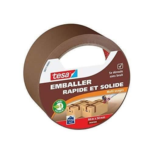 TESA Snabb och stark brun emballering 66mx50mm brun