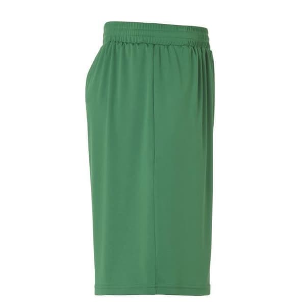 Uhlsport center basic juniorshorts - grön/vit - 12 år Grön/vit 10 år