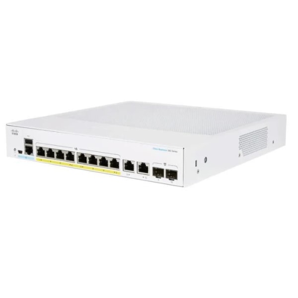 Cisco CBS250-8FP-E-2G-EU Smart 8-ports GE, Full PoE+ 120W, Ext PS, 2x1G Combo