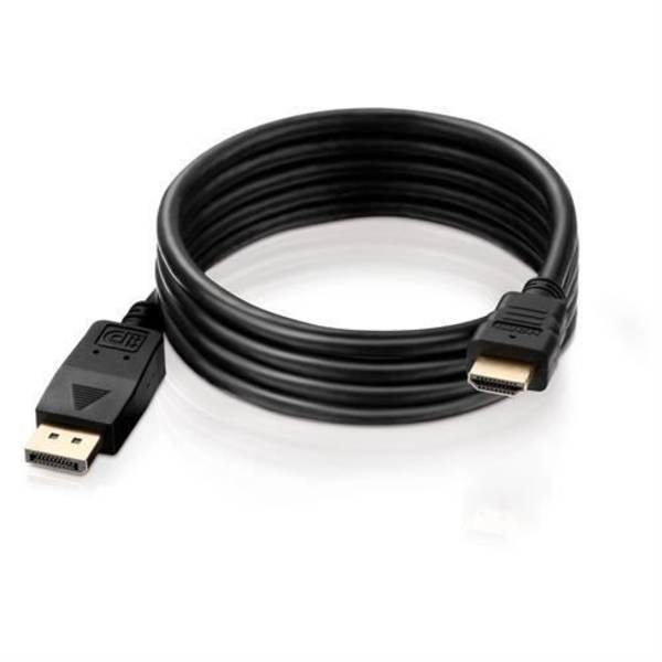 PureLink X-DC055-010, 1 m, DisplayPort, HDMI, hane, hane, guld