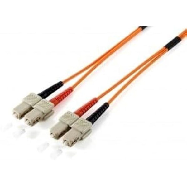 Fiberoptikkabel - EQUIP - SC/SC OS2 - 20 m - SC-kontakter - Høy ytelse