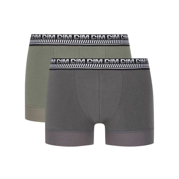 2-pack Boxers i 3D Flex Stay and Fit för män Grön tre