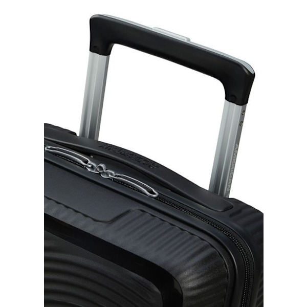 American Tourister Suitcase Soundbox Mini Spinner 47/16 Bass Black black för flickor och pojkar svart