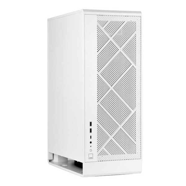 Micro-ATX Chassi - Silverstone - Alta G1M - Vit - Kompakt - Elegant design