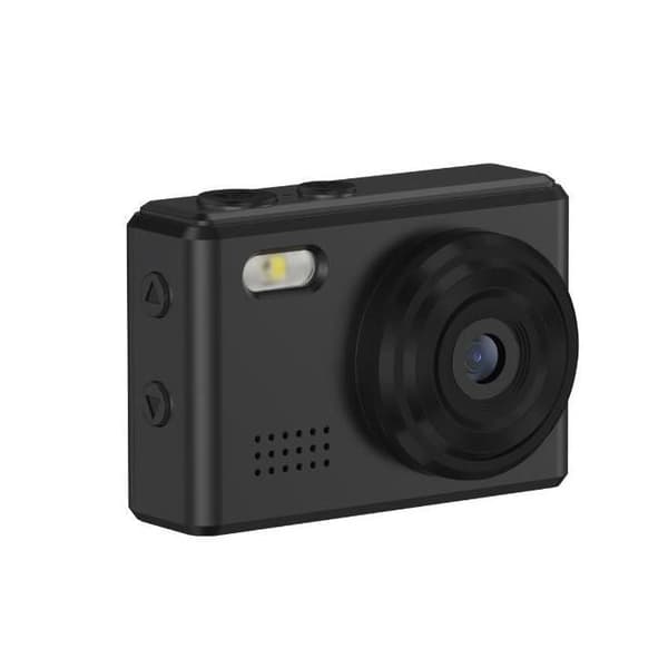 Action Cam - Bärbar svart - Stänksäker - 1080p - Litiumjonbatteri