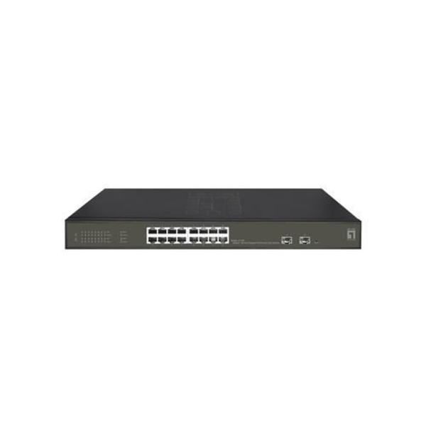 L2 Gigabit Ethernet Managed Network Switch - LEVELONE GES-2118P