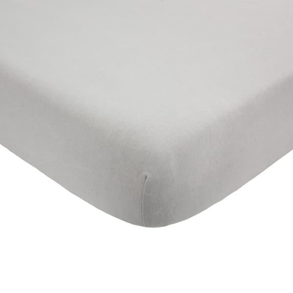 Tre kilo sju - 816 1003 - Spjälsängskydd - 70x140 cm - 100% Bomull - Oeko-TEX-märkt - Elastisk Jersey - Grå
