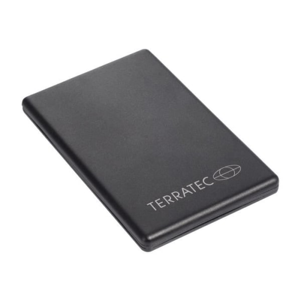 TERRATEC POWERBANK 2300 slim 2300mAh 1A Li-pol Power Bank (USB (endast ström)) På Kabel: Micro-USB
