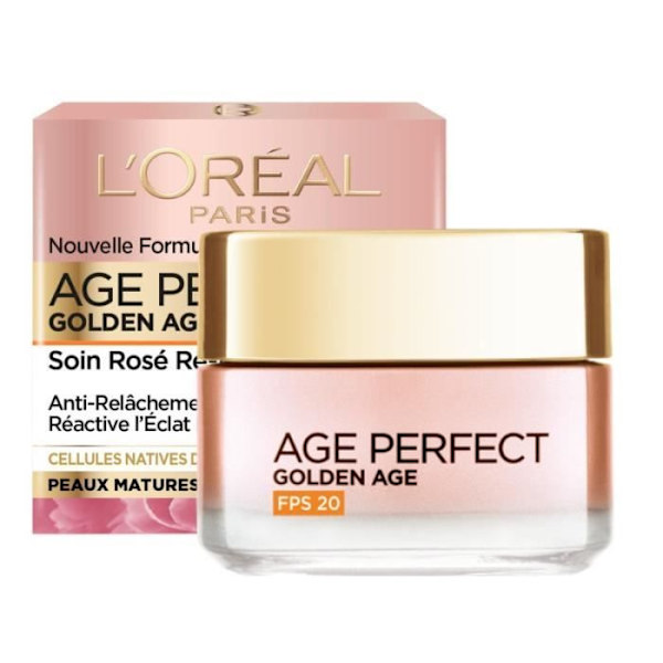 L'Oréal Paris Age Perfect Golden Age Re-Fortifying Rose Day Care SPF20 50ml N/A