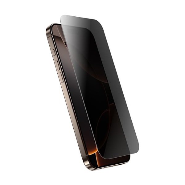 Tåligt sekretessglas för iPhone 16 Pro Max Crong Privacy 3D Armor Glass