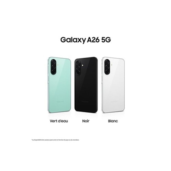 Smartphone Samsung Galaxy A26 6,7" 5G Nano SIM 128 Go Svart