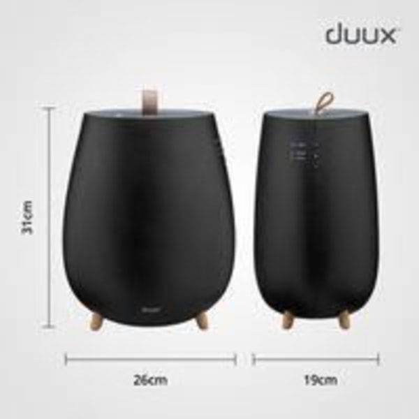 DUUX Tag 2 Ultrasonic Luftfuktare Svart - 2,5 liters kapacitet - 250ml/h ångflöde