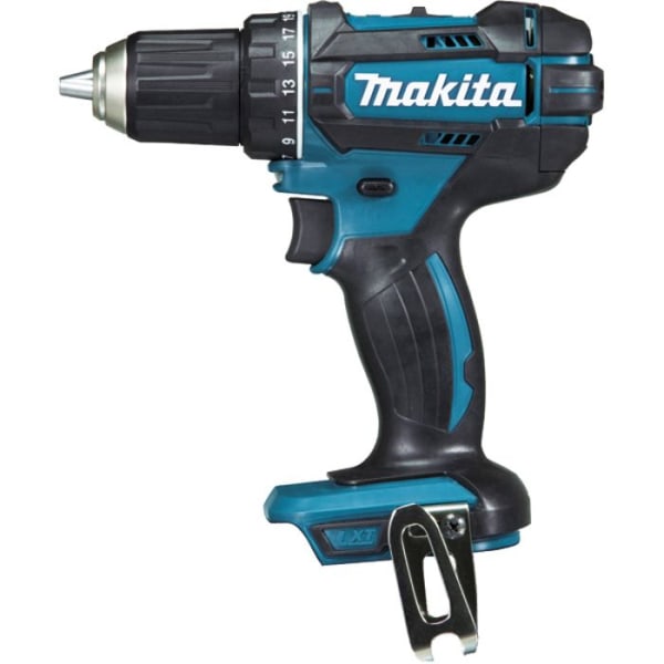 18V skruvmejselborr (utan batteri eller laddare) i kartong - MAKITA - DDF482Z blått och svart