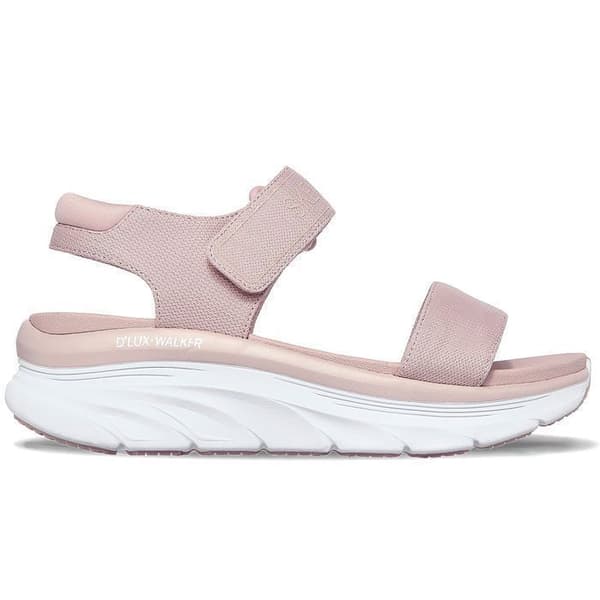 Sandaler - SKECHERS - D'Lux Walker New Block - Rosa - Textil - Spetsar Ros 39