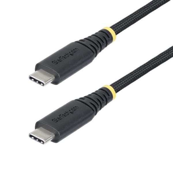 StarTech.com USB-C 2.0 Kabel Svart 1m - S2CEPR1M-USB-CABLE - Överföring 0.48Gbit/s