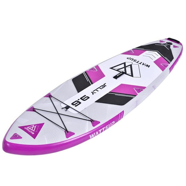Stand Up Paddle WATTSUP Jelly 9'5" 2020 Rosa/Vit/Svart