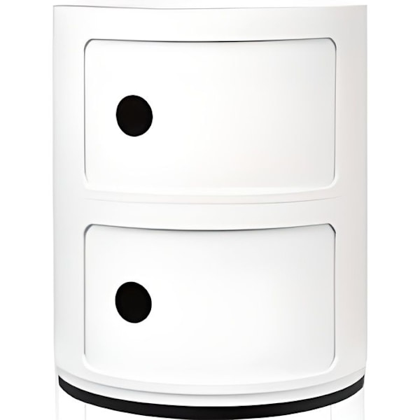 Kartell - 4966-03 - KOMPONIBIL Sängbord, vitt