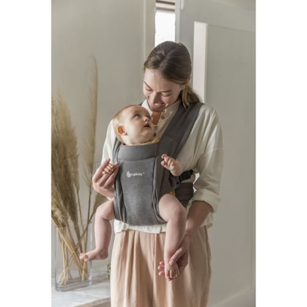 EMBRACE bärsele - ERGOBABY - Grå - Fysiologisk - 0 månader - 11 kg Grå