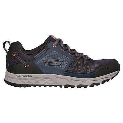 SKECHERS Escape Plan Trainers - Herr - Blå och Grå Blått och grått 40