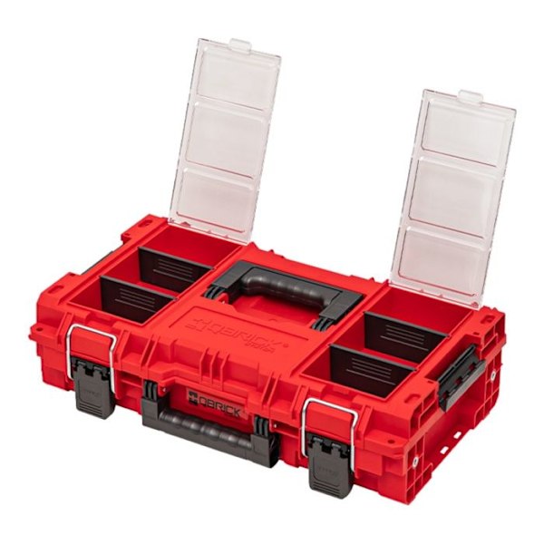 Qbrick System PRIME Toolbox 150 Profi RED ULTRA HD Anpassningsbar stapelbar 535 x 327 x 141 mm 13,5 l IP66